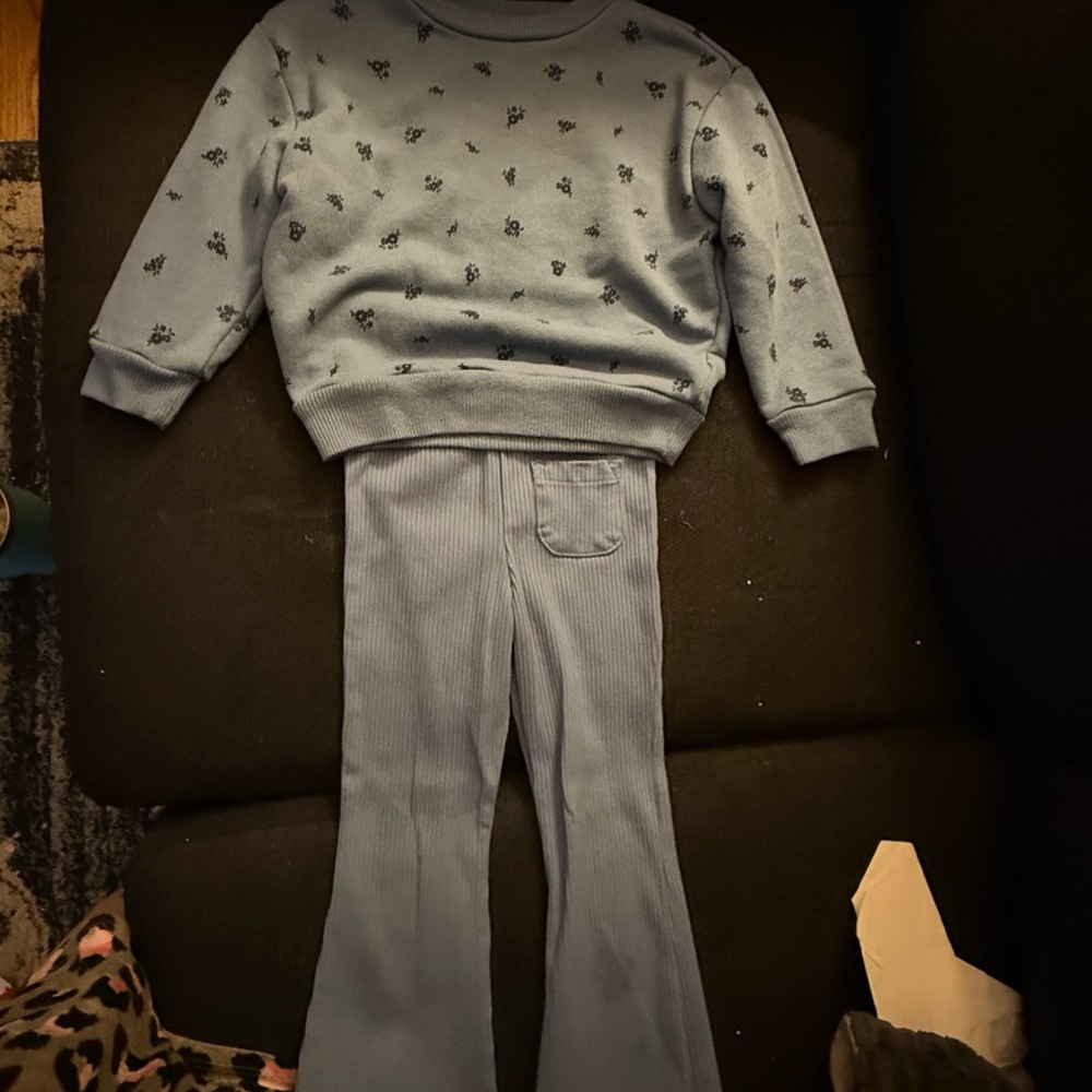 Blue Kids Bottoms Set